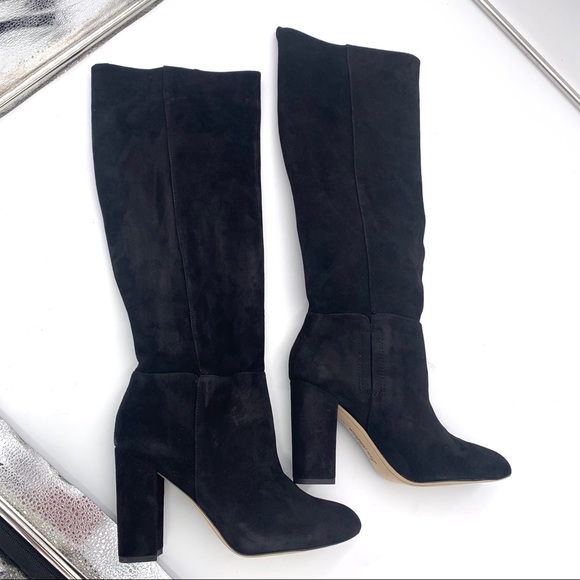 NWOT Sam Edelman Caprice Suede Knee-High Boot - Picture 6 of 15